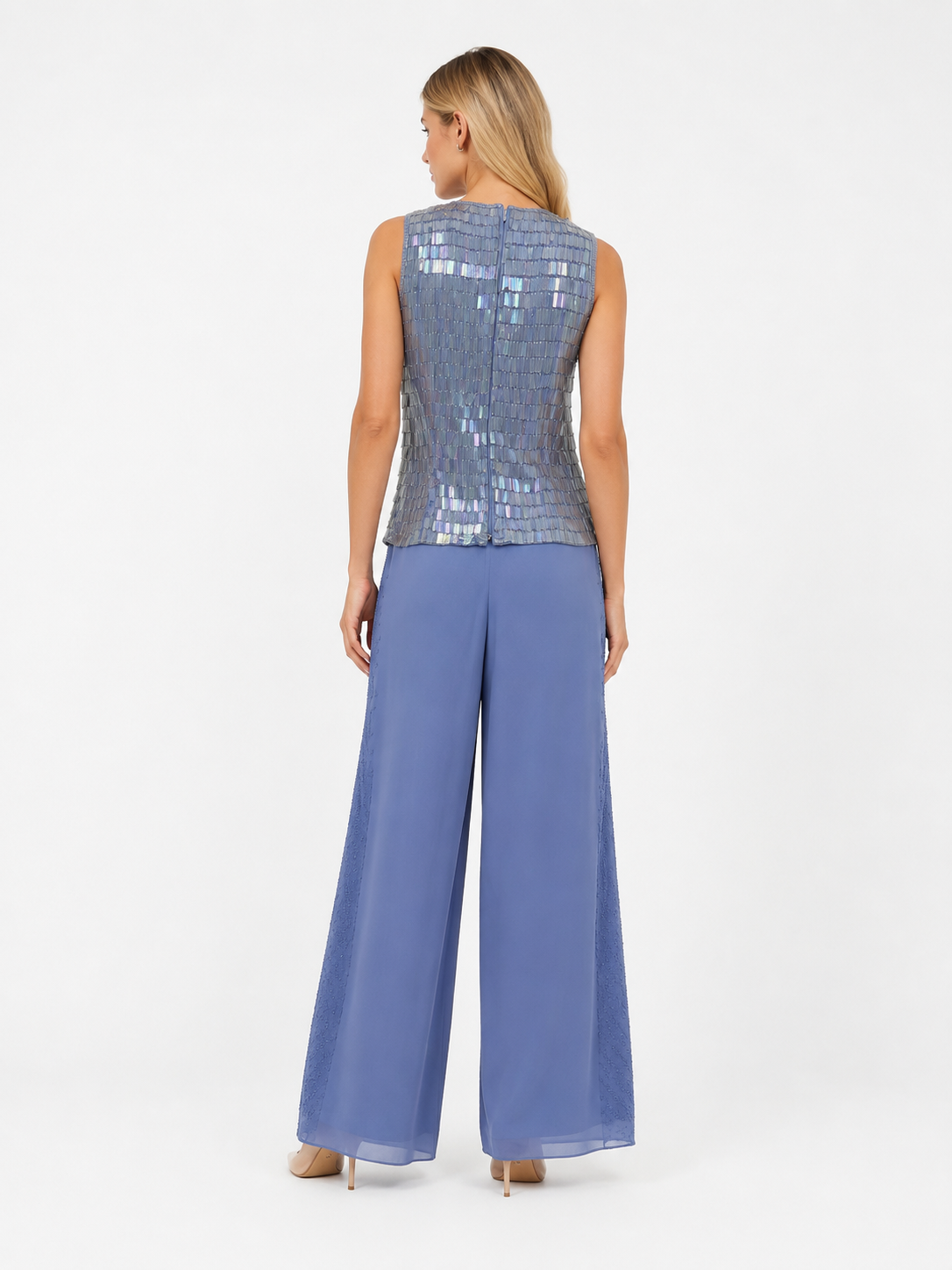 Completo Pantalone e Canotta glicine