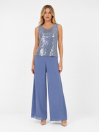 Completo Pantalone e Canotta glicine